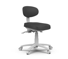 Silver Fox Rolling Stool (8C01)