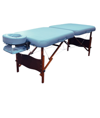 Body Choice Featherlight Portable Massage Table (FEA-LIT-BLK)