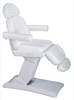 Image of Silver Fox 3 Section Professional Electric Facial Chair in White (2235D)