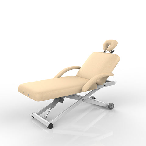 Silver Fox 2 Section Electric Massage Table, Beige (2274A)
