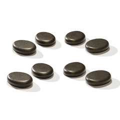 Master Massage  Hot Stone Set for Feet and Toes (Basalt Rock - 8 Pcs) (31149)