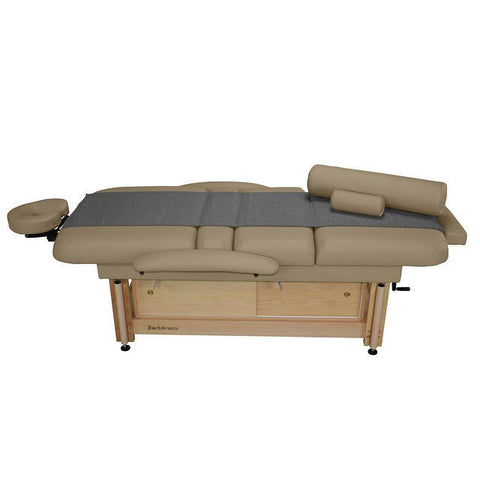 Touch America PowerLift Massage Table with Hardwood Cabinet
