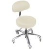 Image of Touch America Prostool Spa Technician Stool with back (31002)