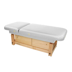 Touch America Face & Body Stationary Treatment Table with Hardwood Cabinet (11520 + 41015-00)