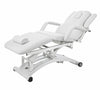 Image of Silver Fox 3 Section Electric Massage Bed, White (EF2241C)