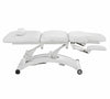 Image of Silver Fox 3 Section Electric Massage Bed, White (EF2241C)