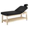 Image of Master Massage 30" Harvey Tilt Stationary Massage Table, Black (D22775)