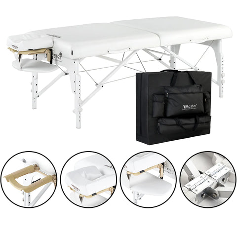 Master Massage 31" Extra Wide MONTCLAIR LX Portable Massage Table