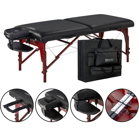 Master Massage 31" Extra Wide MONTCLAIR LX Portable Massage Table