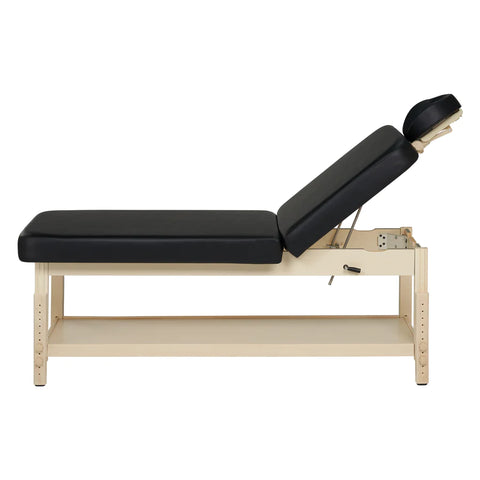 Master Massage 30" Harvey Tilt Stationary Massage Table, Black (D22775)