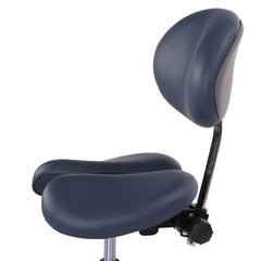 Master Massage Berkeley Ergonomic Split Seat Style Backrest Saddle Stool with Two Tilting Option (10182)