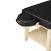 Image of Master Massage 30" Harvey Tilt Stationary Massage Table, Black (D22775)