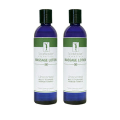 Master Massage - 8 oz. Organic & Unscented Water-Soluble Massage Lotion (30701)
