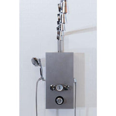 Water Werks Cascade Vichy Shower / Stainless Steel Rain Bar (5 Heads)