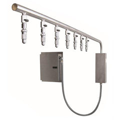 Water Werks Typhoon Vichy Shower / Stainless Steel Rain Bar (with 7 Heads)