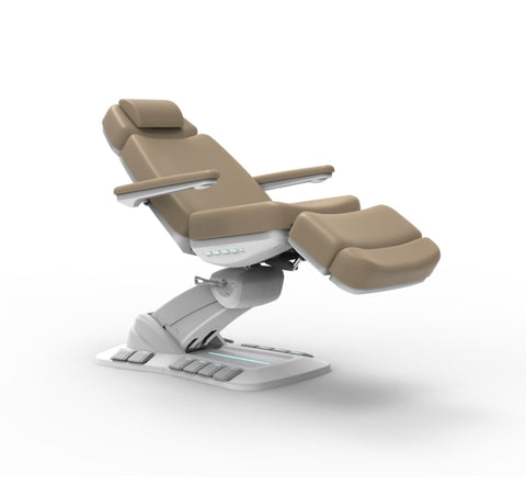 Silver Fox Deluxe Electric Facial Chair / Professional Medi Spa Chair Package (2246EBN)