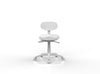 Image of Silver Fox Rolling Stool (8C01)