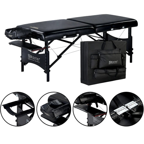 Master Massage 30" GALAXY Portable Massage Table with Therma-Top - 20244