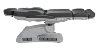 Silver Fox Deluxe Electric Facial Chair / Professional Medi Spa Chair Package (2246EBM)