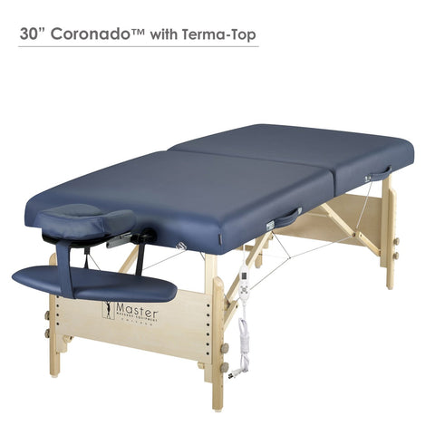 Master Massage 30" CORONADO Portable Massage Table with Therma-Top  - 26629