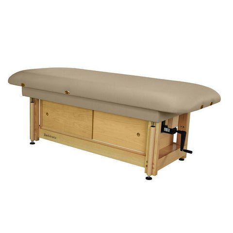 Touch America PowerLift Massage Table with Hardwood Cabinet