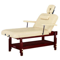 Master Massage 31" SPAMASTER™ Stationary Massage Table Memory Foam Package with Lift Back Action (67235)