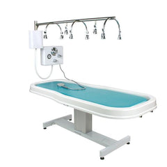 Touch America Neptune Battery Motorized Wet Table + 8-Head Vichy Shower Package for Aqua Massages(82005)