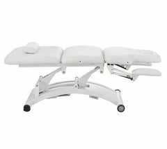 Silver Fox 3 Section Electric Massage Bed, White (EF2241C)