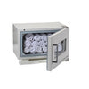 Image of Silver Fox Mini Towel Warmer Cabinet with UV Light Sterilizer (T-01)