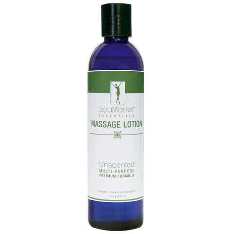Master Massage - 8 oz. Organic & Unscented Water-Soluble Massage Lotion (30701)