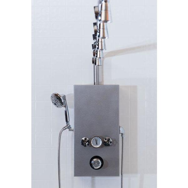 Water Werks Cascade Vichy Shower / Stainless Steel Rain Bar (5