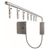 Image of Water Werks Typhoon Vichy Shower / Stainless Steel Rain Bar (with 7 Heads)